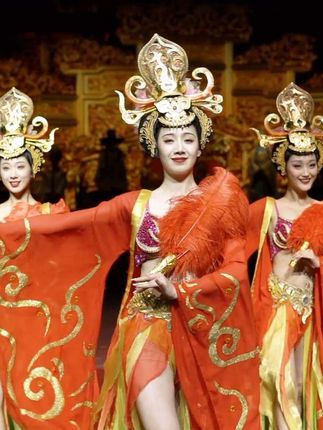 金戈铁马，美女如云 #宋城千古情#视觉震撼#演出现场#我回大宋