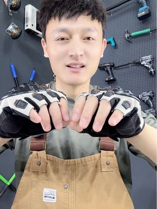 摩托车机甲防护手套#手套#防护手套#摩托车手套#手套防护#摩托车防护装备