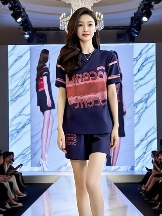 夏季穿搭一整套女装休闲运动套装#爱了爱了 #气场全开#时装搭配 #休闲穿搭 #今日分享