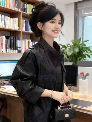 2025秋季新款时尚显瘦气质网红高档洋气女高级百搭宽松大码风衣潮#穿搭 #秋冬穿搭 #一分钟看懂巴黎时装周#秋冬都市硬核穿搭#时尚穿搭