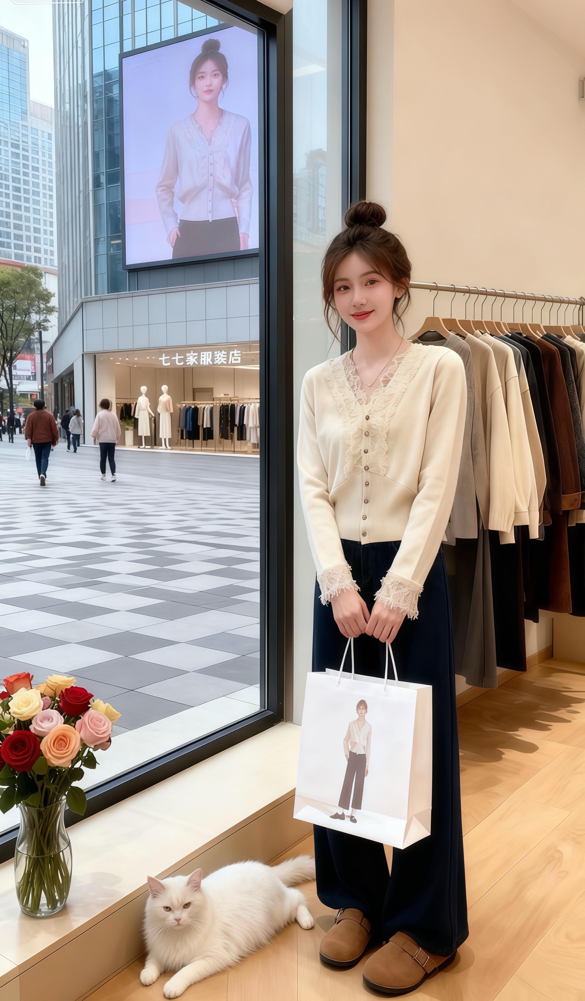 #温柔穿搭 #韩式穿搭 #仙女穿搭 #秋日穿搭 #慵懒风穿搭