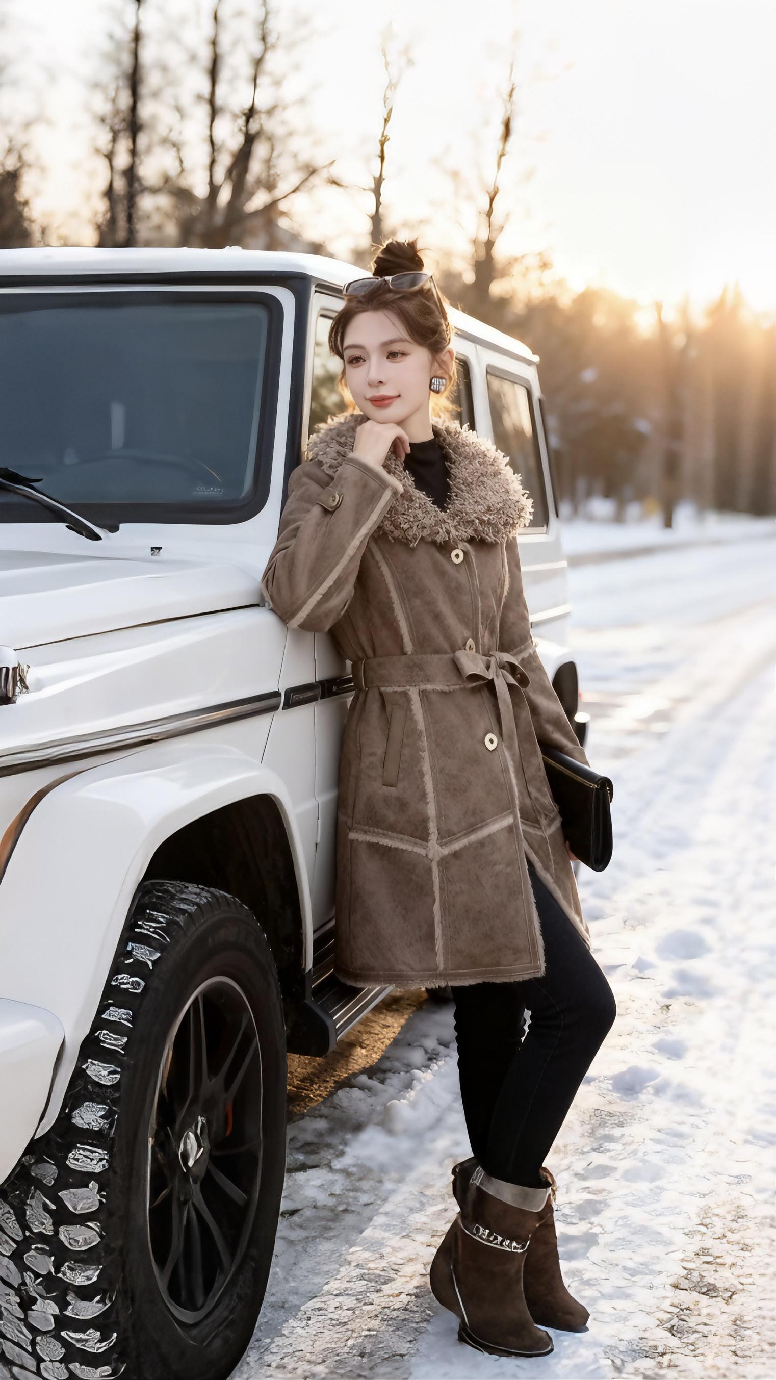 #高级感穿搭 #女神范 #冬天就要保暖又好看 #大衣#加绒加厚