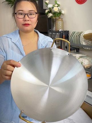 #迷你小铁锅#家用无涂层干锅#电磁炉燃气专用加热锅#圆底小号锅#好物推荐🔥