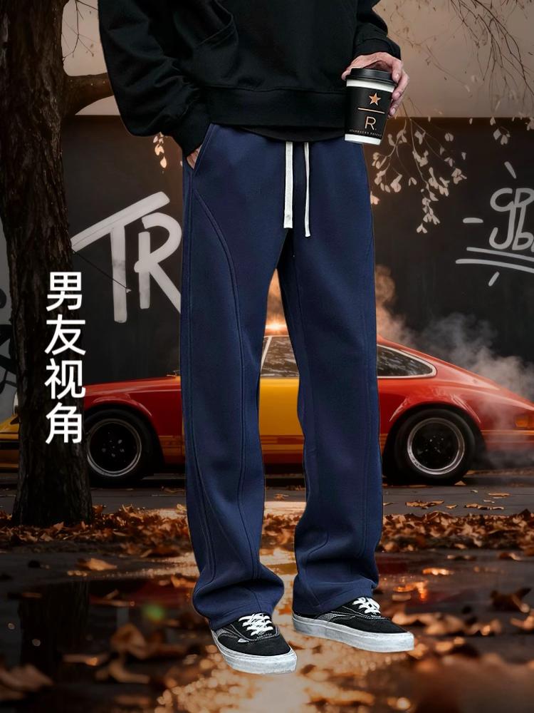 #男生穿搭 #ootd穿搭 #卫裤 #显高显瘦显腿长 #秋冬都市硬核穿搭