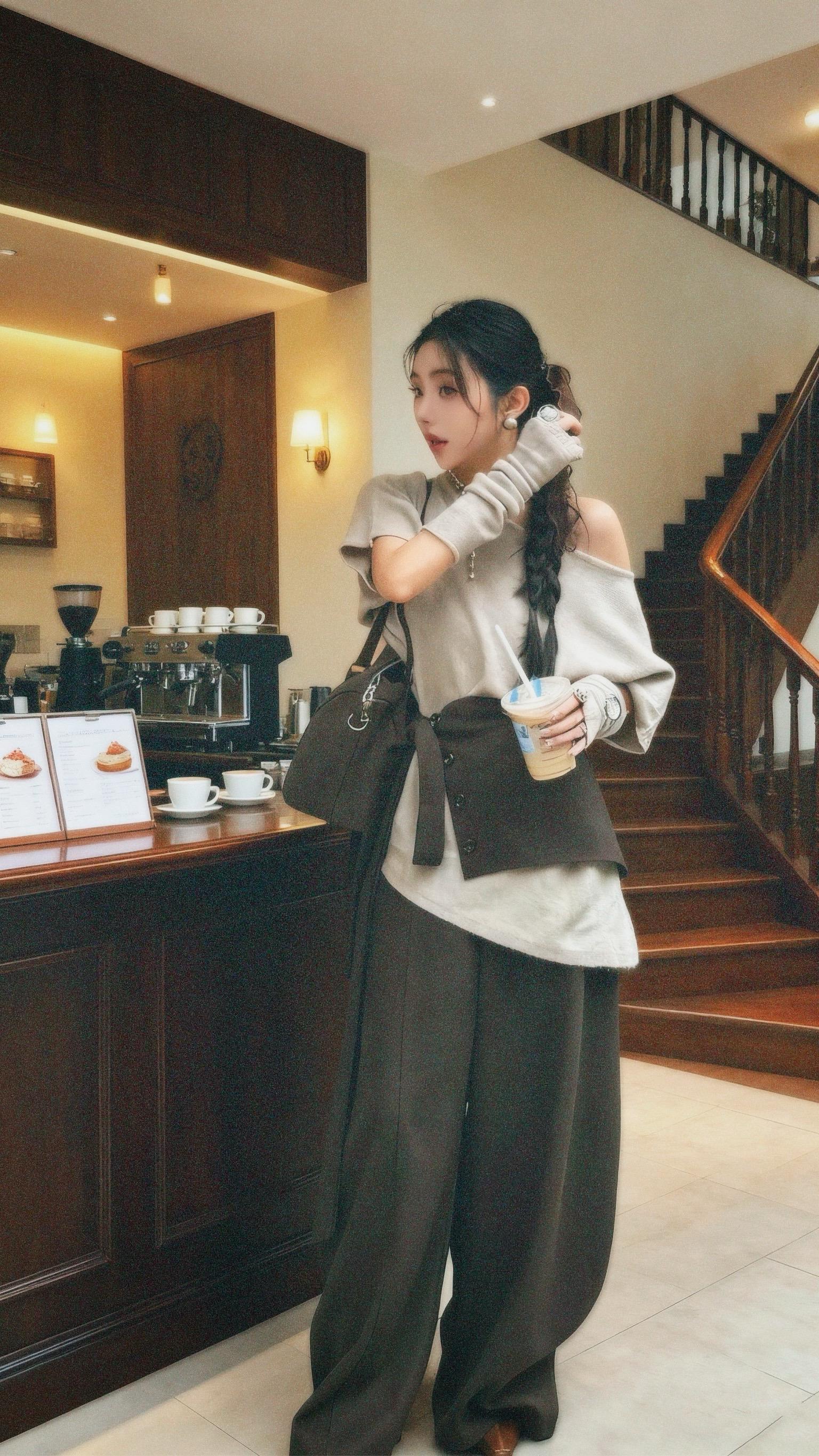 #我的ootd穿搭 #慵懒风穿搭 #简约穿搭 #早秋松弛感穿搭 #跟影视剧学早秋琥珀系穿搭