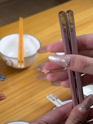筷子发霉?用这个合金筷子,防滑不发霉,高端大气上档次#好物推荐🔥