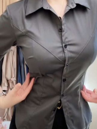 辣妹衬衫jk收腰显瘦紧身修身学院风纯欲性感通勤职业百搭御姐时尚