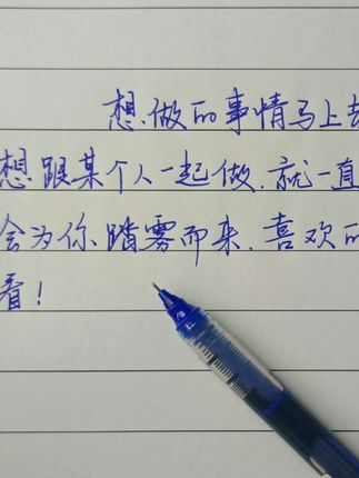 喜欢做的事情就去做,想看的风景就去看#手写 #针管笔 #每日分享 #写字是一种生活