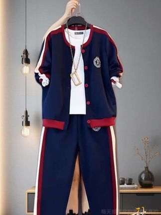 #韩系穿搭 #休闲套装 #秋季新款穿搭 #大码显瘦 #今日穿搭look