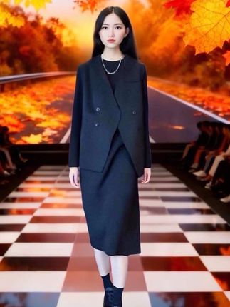 #时尚马甲套装裙 #时尚穿搭 #穿出自信穿出美丽 #时髦穿搭 @抖+小助手