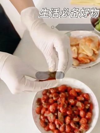 一次性丁晴橡胶手套🧤加长加厚耐磨可接触食品 安全又卫生的手套#手套推荐 #好物推荐🔥 #手是女人的第二张脸 #家庭必备 #生活必备