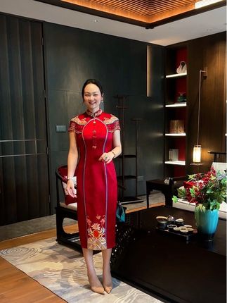 #喜婆婆 #婚礼现场 #喜婆婆礼服 #喜妈妈旗袍