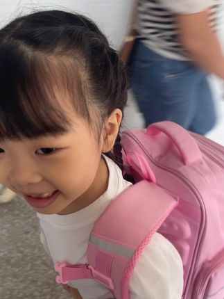 当小学生的第二天,超积极超开心#开学季#神兽归笼