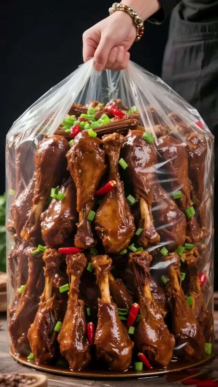 #图文伙伴计划 好吃到尖叫~这个香,真的巨巨好吃太过瘾了!鸭小腿严选优质部位,红棕外皮裹满辛香调料,油润光泽挑逗味蕾。每一口都能感受紧实弹嫩的肉质与麻辣鲜香的碰撞,撕开时筋肉相连的撕扯感让麻辣快感从舌尖蔓延至指尖,办公室解馋、露营分享、深夜追剧,随时随地点燃味蕾狂欢!好吃到停不下来#香辣鸭小腿#麻辣鲜香#追剧小零食#卤味熟食