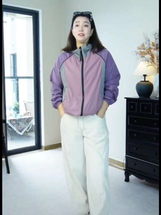新款设计感海军领皮衣夹克女小个子休闲显瘦短款皮衣时尚百搭8816#面料舒适透气#穿出高级感#爆款热卖中#谁穿谁好看