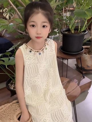 #超仙连衣裙 #气质仙女裙穿搭 #女童连衣裙 #女童连衣裙公主裙 #度假穿搭