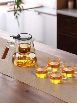 #茶具 #泡茶玻璃茶具 #茶壶茶具 #茶水分离杯 #茶水分离飘逸杯