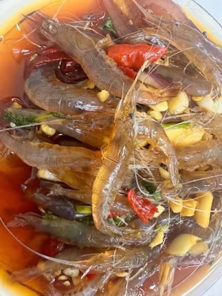 张磊泥螺家 生呛白米虾软软糯糯500克(冷冻保存#生呛虾 #虾 #白米虾 #白米虾的家常做法 #生呛虾合集