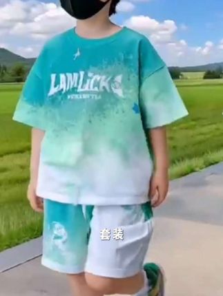 #高品质童装 #夏季穿搭 #潮酷穿搭 #夏装新款 #短袖套装