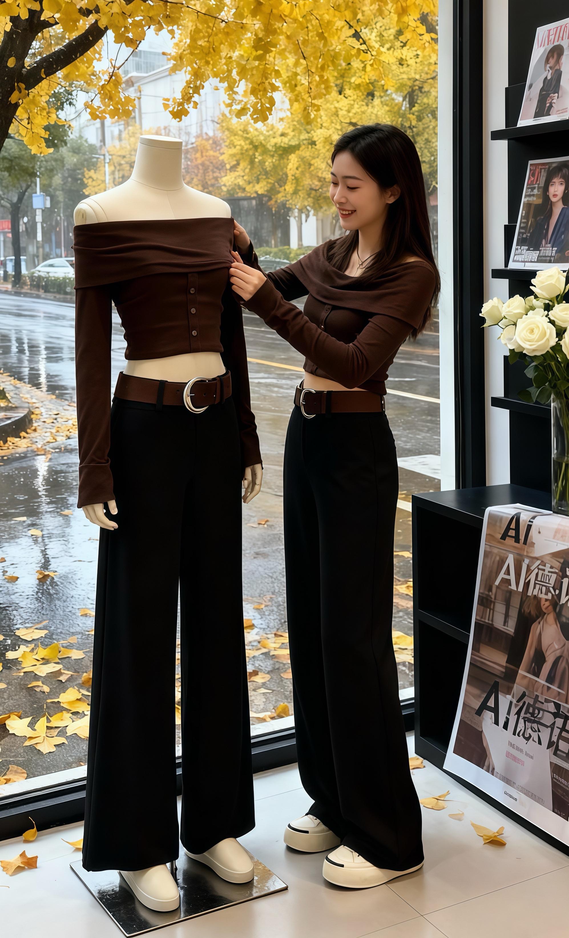 #梨形身材穿搭 #百搭裤子 #显高显瘦显腿长 #显瘦穿搭 #阔腿裤