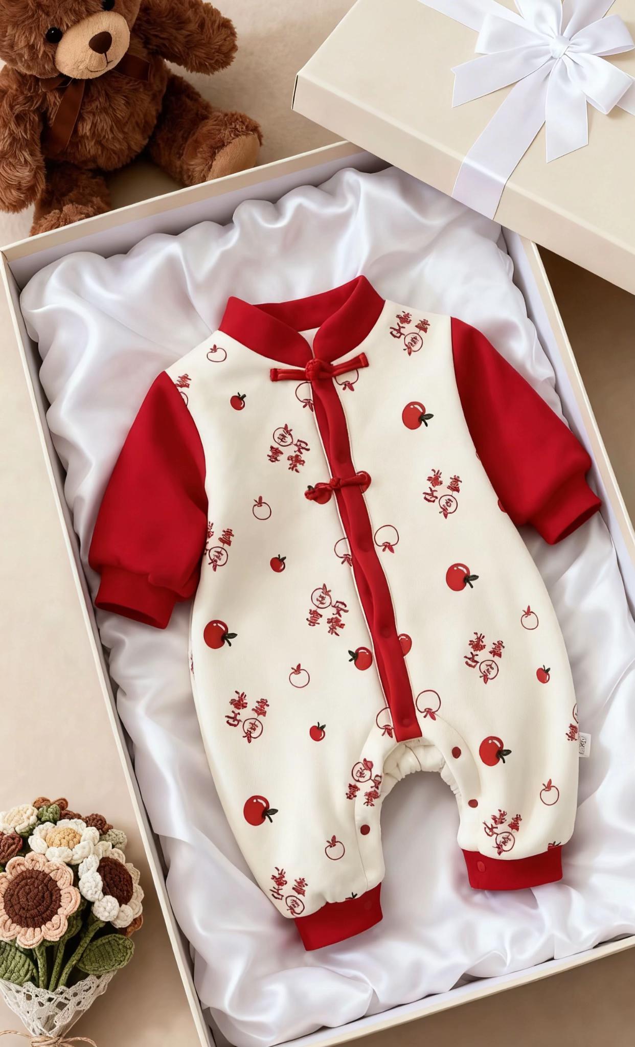 #母婴好物 #婴幼儿服饰 #萌娃穿搭 #秋冬连体衣爬爬服 #上热门抖音小助手