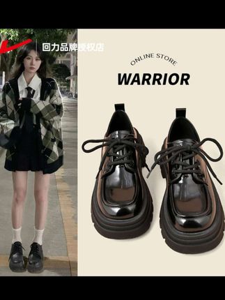 #我要上热门 回力乐福鞋女爆款新款厚底百搭玛丽珍女鞋英伦风jk小皮鞋女款#回力 #乐福鞋 #玛丽珍女鞋 #爆款热卖中