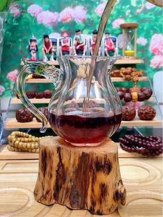 龙把手公道杯,耐高温透明玻璃杯#茶具 #公道杯 #茶生活