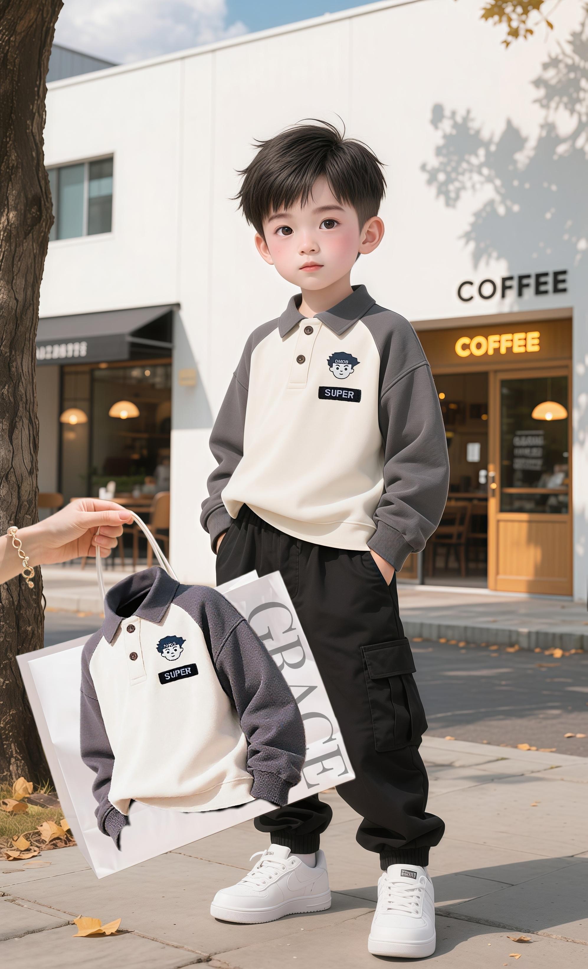 #高品质童装 #男童穿搭 ##早秋穿搭公式来了 #轻松解锁秋季穿搭 #早秋韩系氛围感穿搭