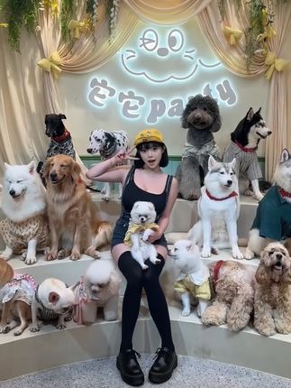和萌物的约会日~#萌犬 #猫猫 #猫猫狗狗 #探店