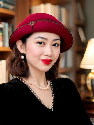 #羊毛礼帽 #百搭小礼帽 #时尚帽子 #帽子