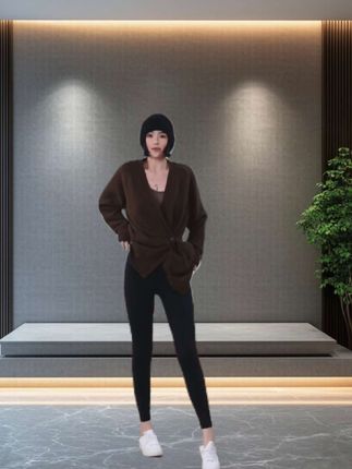 #针织开衫