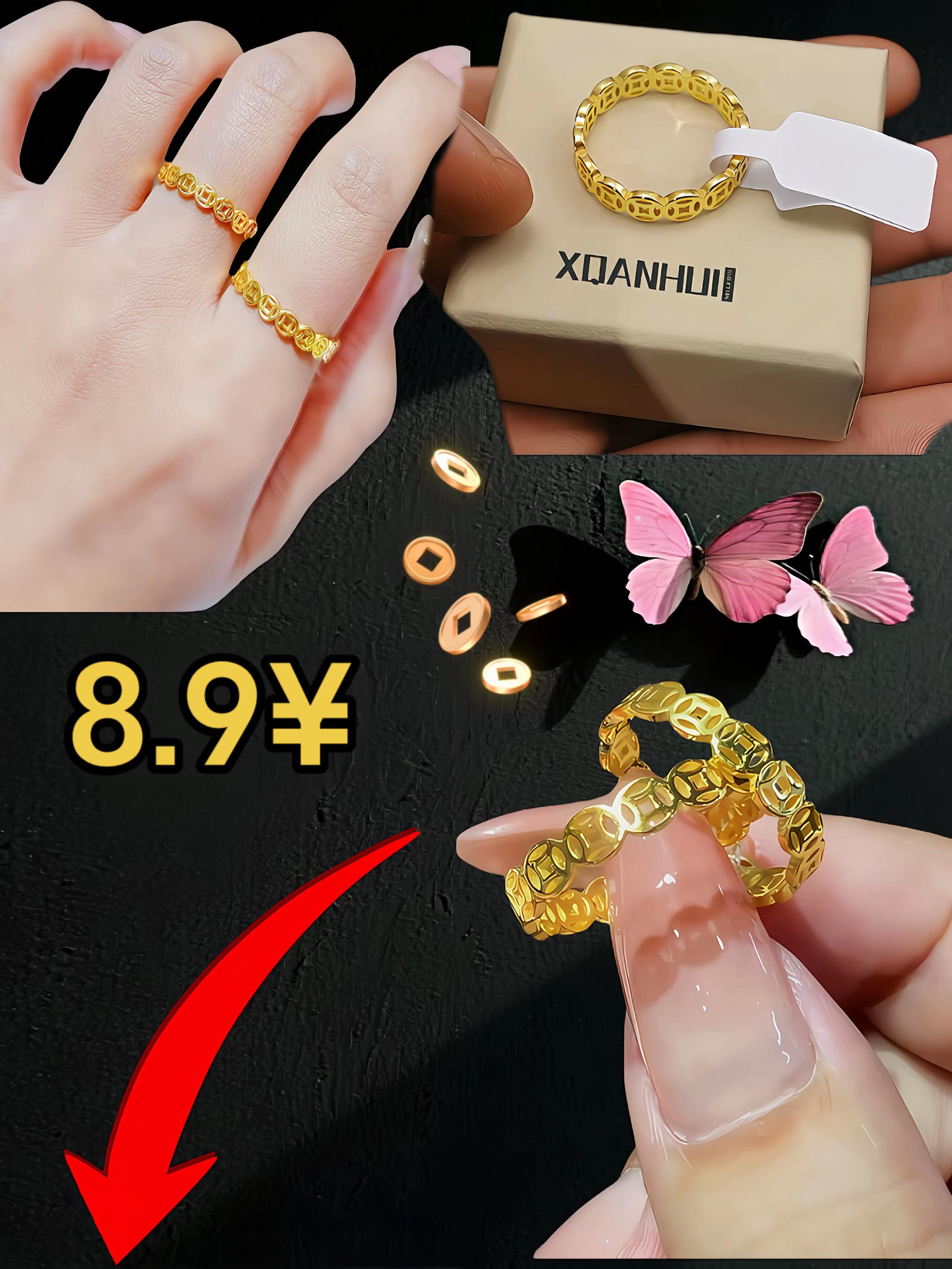 #首饰分享 #戒指定制 #强烈推荐 #好运来好运来 #小众设计感