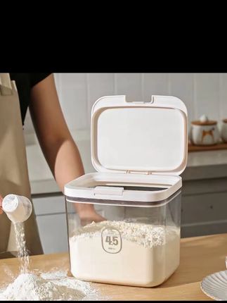 川岛屋面粉储存罐家用专用面桶食品级装米桶密封收纳米面储存容器#抖音推广 #全网搜索