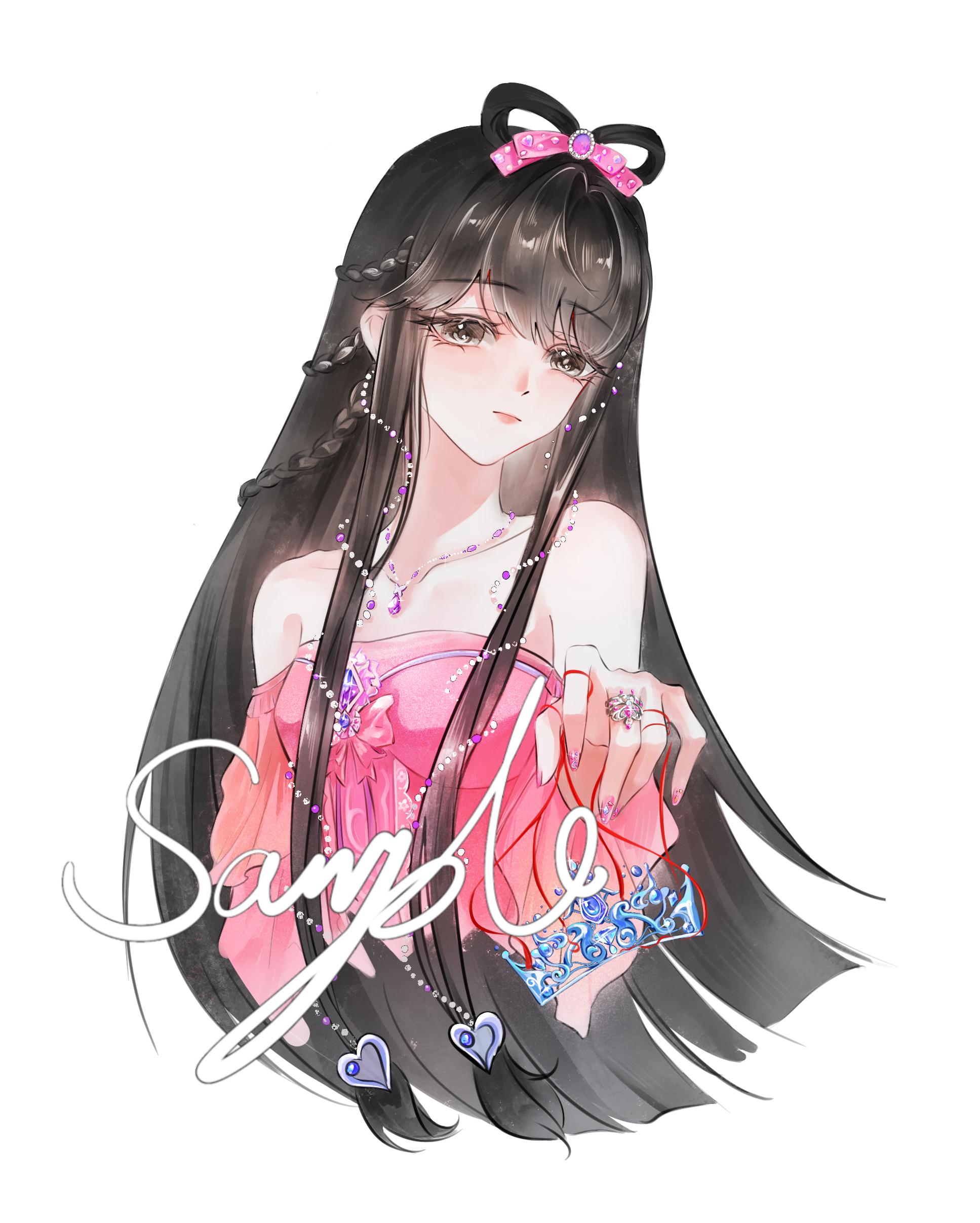 感觉进步了一点点哎,开心!#绘画 #二次元 #稿子展示 #稿子勿用 #氛围感