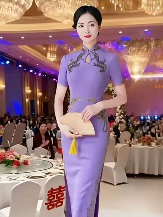 #预制国庆出游穿搭 #国风旗袍 #中式氛围感 #东方美学生活 #穿出自信穿出美丽 @DOU+小助手