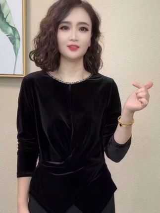 #新款上新 #面料柔软舒适 #遮肉显瘦 #简单大方时尚款 #谁穿谁美