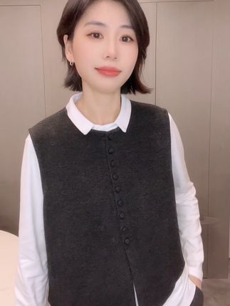 #马甲 #小众设计感 #马甲穿搭 #遮肉显瘦 #今天穿什么