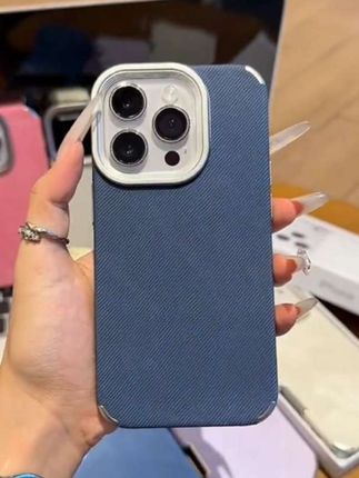 雅天立新款简约牛仔纹适用苹果17promax电镀手机壳iPhone16纯色15#手机壳 #这个手机壳真的长在我心巴上了 #这也太好看了 #好物推荐🔥 #3c数码