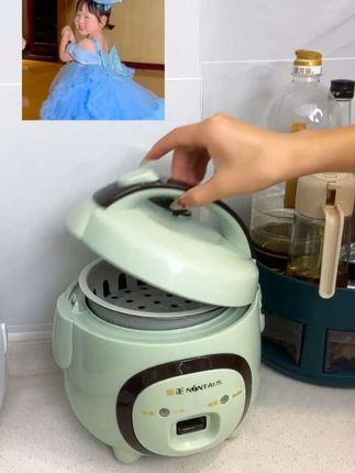 2人小家庭的福音!金正1.8升不粘电饭锅,一键操作,全自动煮饭超省心!#电饭煲美食 #不粘锅 #厨房好物 #电饭煲 #家居生活