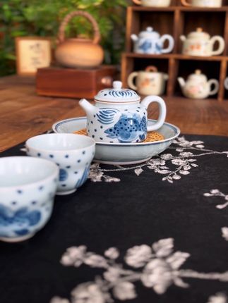 手绘茶器 #茶生活 #瓷器 #高端瓷器 #茶壶茶具 #德钟壶