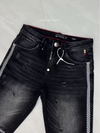 非常显瘦的黑灰牛仔裤,小胖腿的必备哦…..#牛仔裤 #秋季新品#男士牛仔裤