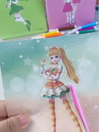 三岁以后可以玩的手工,奇妙萌可剪纸。#玩具 #儿童玩具 #手工diy #女孩玩具 #儿童手工