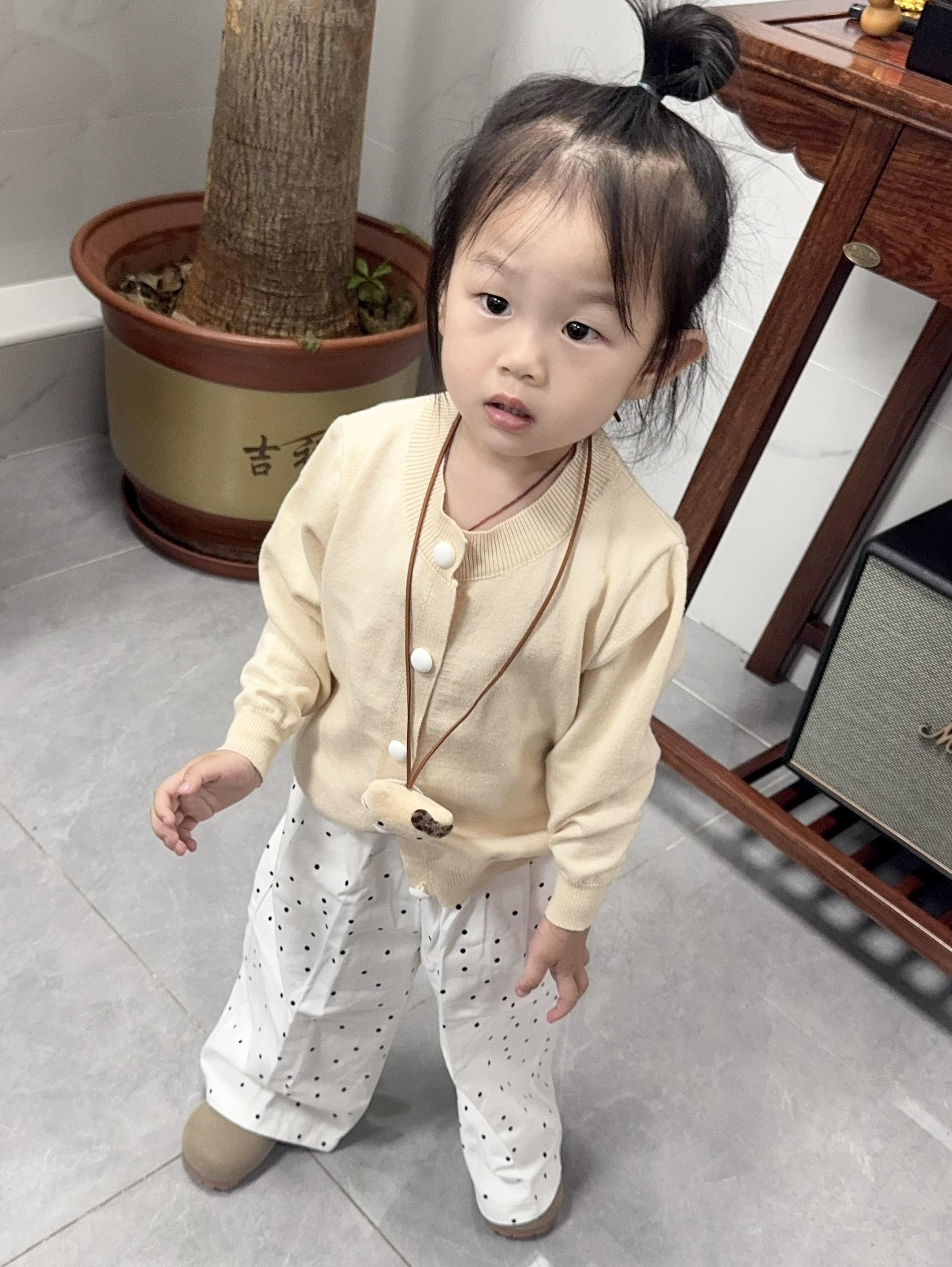 小盆友的脑袋都在想什么呢#女宝穿搭