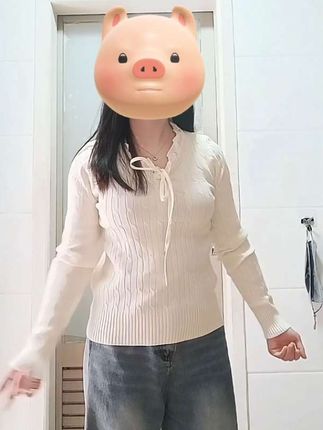 同款穿L~#毛衣控 #冬季穿搭 #保暖又好看 #柔软亲肤 #百搭毛衣推荐