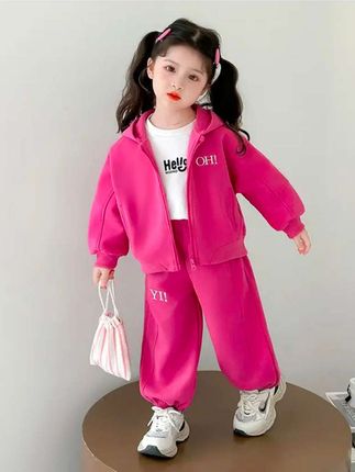#女童洋气套装 #谁穿谁好看 #生女儿就是用来打扮的 #初秋穿搭 #面料柔软舒适