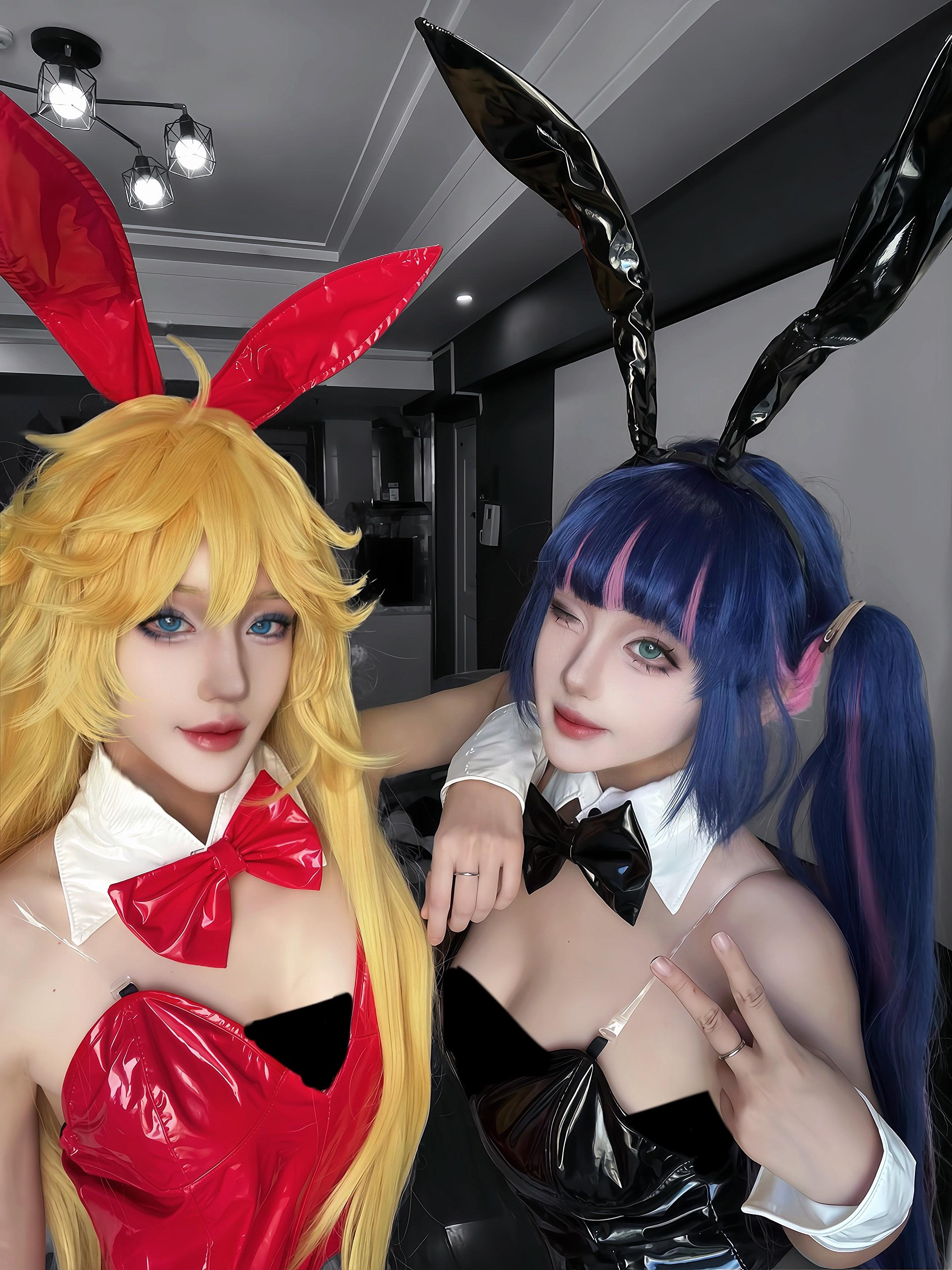 小婊婊天使。#吊带袜天使#pantyandstocking #panty #stocking #cos