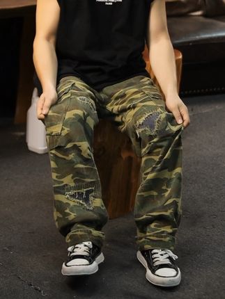 #沙森迷彩#沙森迷彩短裤#刀割牛仔裤#牛王牛仔裤#nbhd牛仔裤