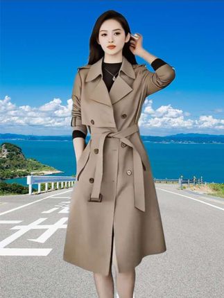 时尚女装#气质风衣穿搭