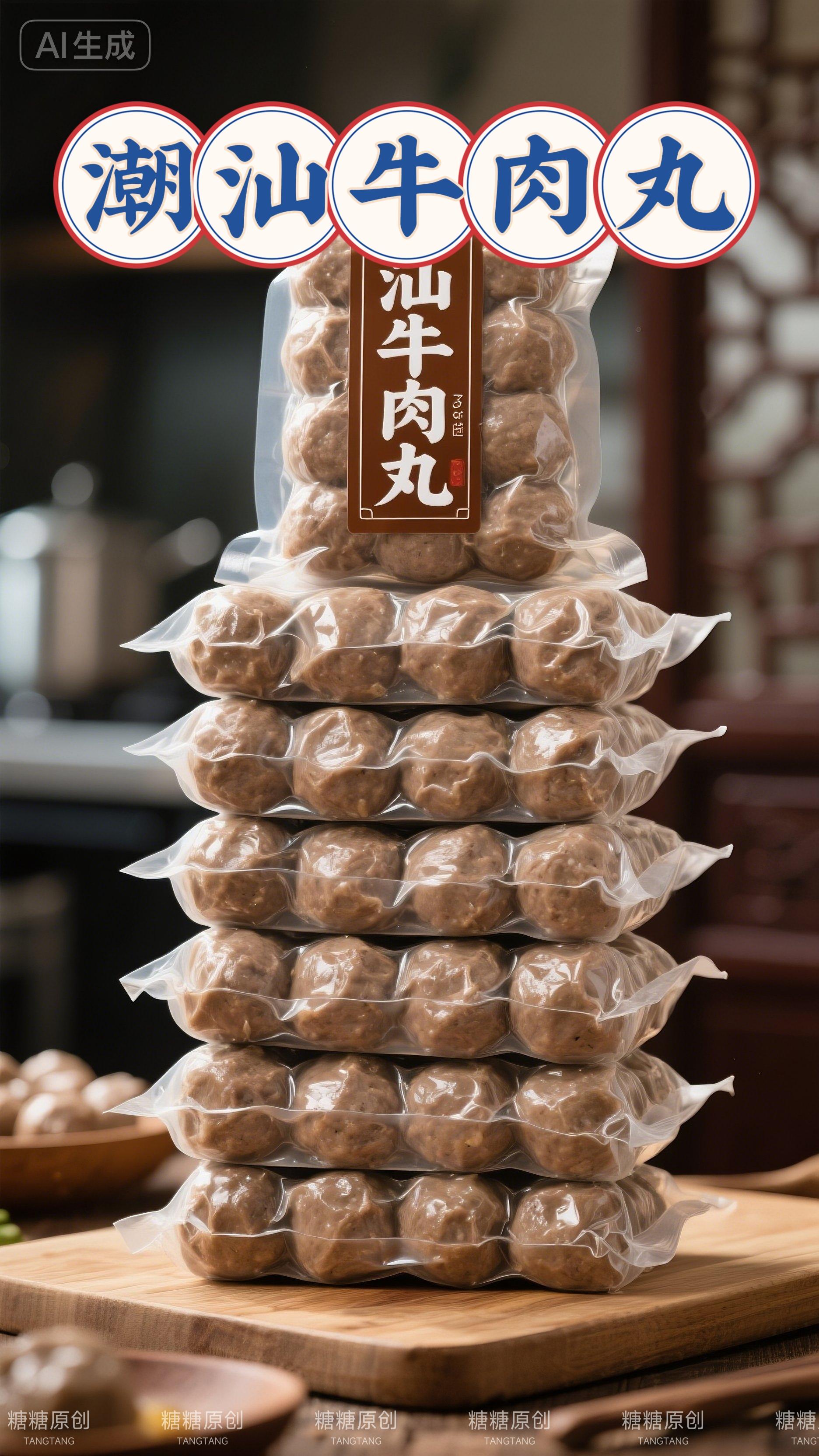 一口爆汁的牛肉丸,煮面煮粉都绝了! 拆开包装就能闻到浓郁的牛肉香,下锅煮到浮起来就好,咬开的瞬间肉汁直接在嘴里爆开,一点不柴也不腥~肉质特别紧实,嚼着满是弹劲,能吃到真实的牛肉颗粒感,不是那种粉乎乎的口感。平时煮火锅、煮面条丢几颗,鲜味儿立马上来;懒得做饭时,微波几分钟就能当加餐,配点酱料更开胃,每颗都圆润饱满,爱吃肉又怕麻烦的宝子,这个真的可以囤!#好吃到停不下来 #牛肉丸 #潮汕牛肉丸 #大人孩子都爱吃的美食 #美食推荐