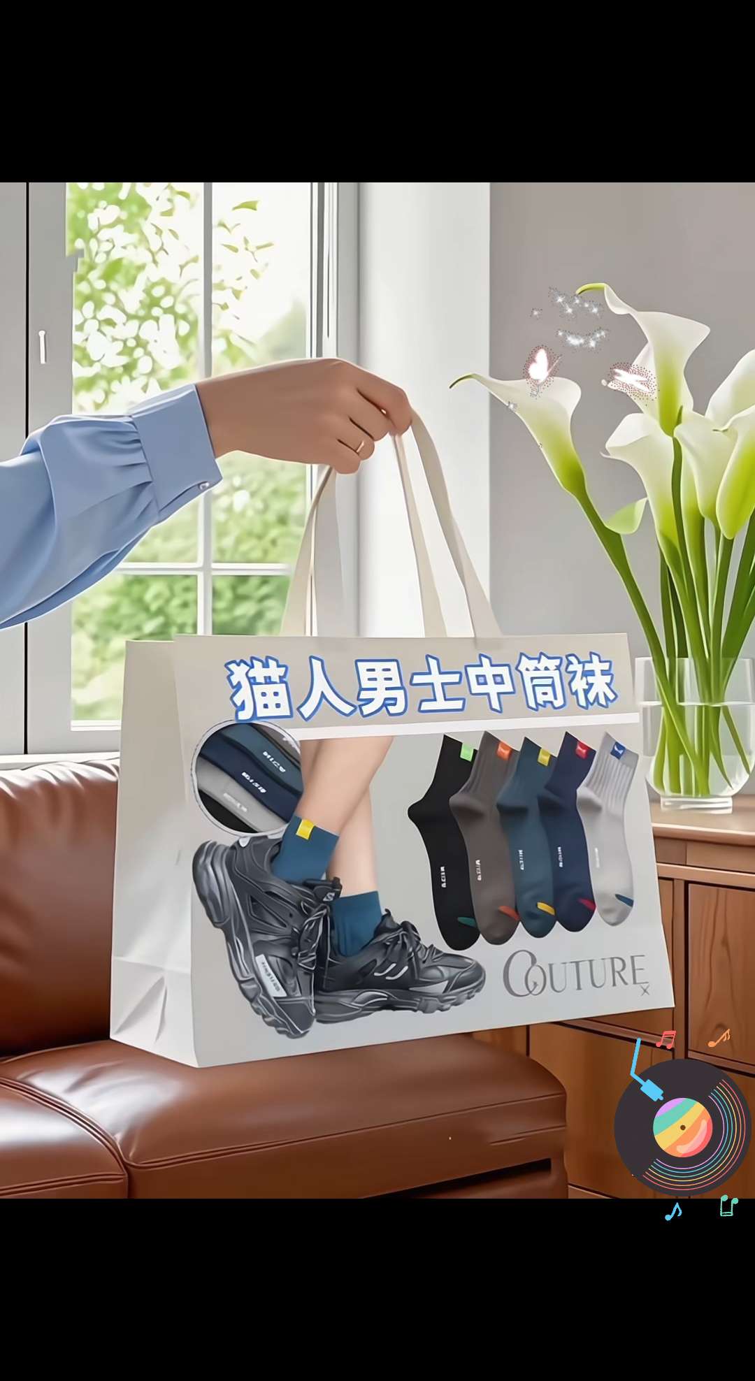 猫人经典男士防臭纯棉袜子~这款猫人家的纯棉袜子,舒适透气,不捂脚、不勒脚、不掉跟,质量非常好。它是长绒棉做的,吸汗防臭,特别适合男生穿,喜欢的赶紧入手吧!点击下方链接购买!#好物推荐🔥 #纯棉袜子 #袜子 #中筒袜 #透气